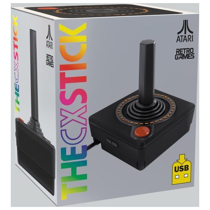 Atari RETROGAMES-THE400MINI THE400 Mini Console Retro 25 Giochi Preinstallati HDMI 720p 5 Porte USB colore Grigio