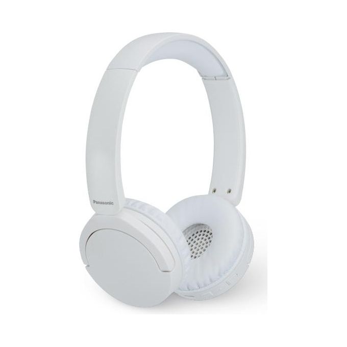 Panasonic RB-HF630BE-W Cuffie a Padiglione Wireless Bluetooth 5.3 Multipoint Autonomia 72h Microfono ENC colore Bianco