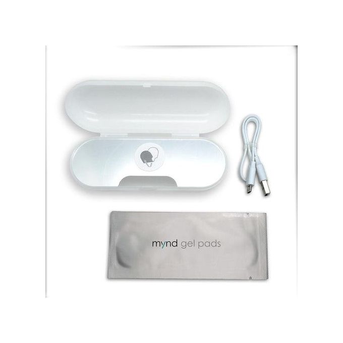 TensCare WEL302025 Mynd Dispositivo TENS Alleviazione Emicranie 40 livelli intensita' 2 modalita' colore Bianco