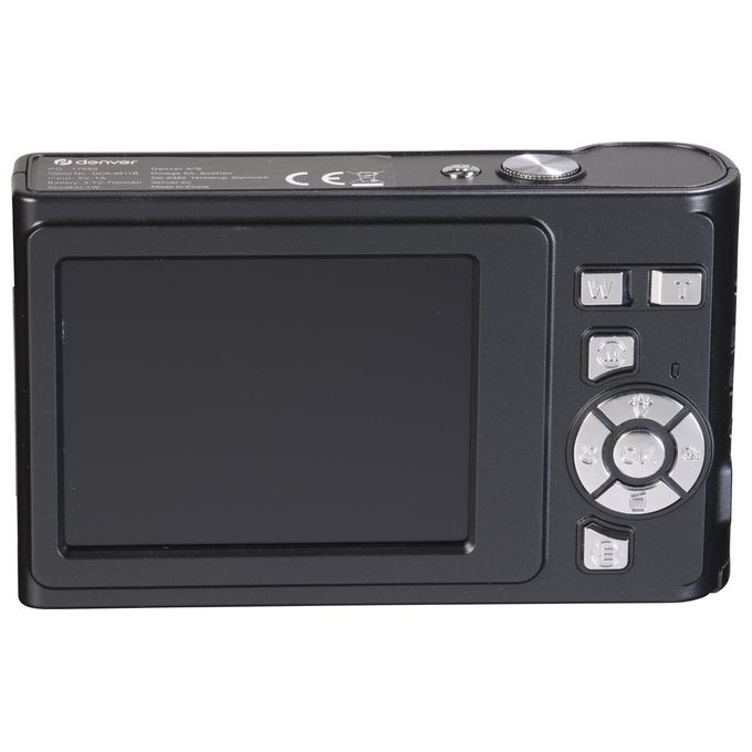Denver DCA-4811B Fotocamera Compatta Digitale 48 MP CMOS Full HD 1080p Schermo LCD 2.8'' Zoom 8x colore Nero