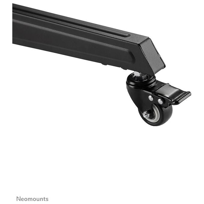 Neomounts FL50-550BL1 Carrello TV da Pavimento Mobile 37'' 70'' 50 Kg 4 Ruote 2 Ripiani VESA 600x400 colore Nero