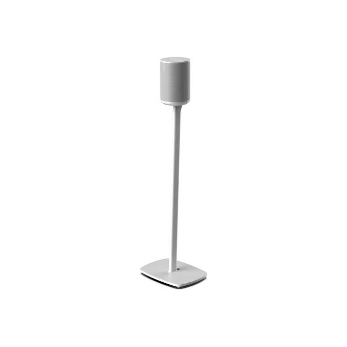 Flexson FLXE100FS1011EU Supporto a Pavimento per Altoparlante Compatibile Sonos Era 100 Materiale Acciaio e Alluminio colore Bianco