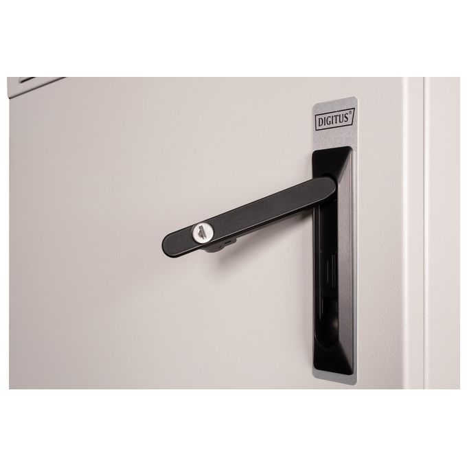 Digitus DN-19 07U-I-OD Armadio di rete per esterni 19 pollici 7U IP55 profondita' 450 mm carico max 100 Kg colore Grigio