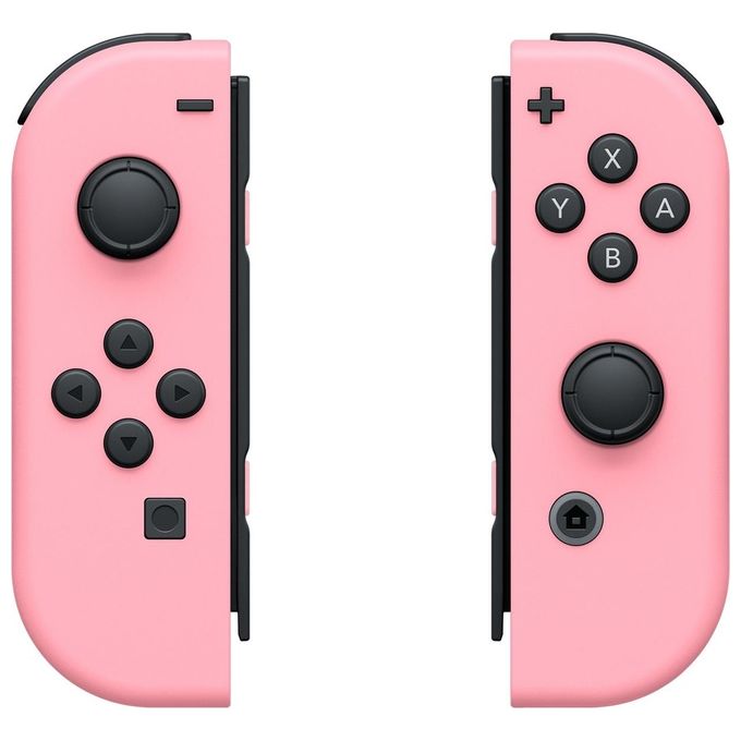 Nintendo 10013375 Switch Set da Due Joy-Con Controller Wireless Bluetooth compatibile Nintendo Switch e OLED colore Rosa Pastello