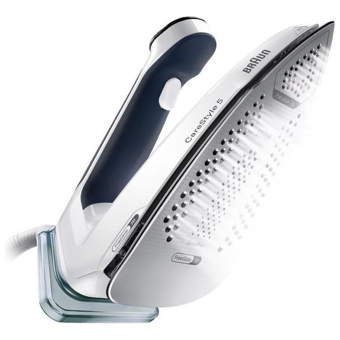 Braun IS5245BL CareStyle 5 Ferro da Stiro con Caldaia 2400W 2 L 6.8 bar Piastra Eloxal Plus FreeGlide 3D colore Blu