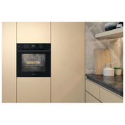 Whirlpool OMSR58RU1SB Elements Steam Forno da incasso Elettrico 71 L Classe A+ Pirolisi Vapore Cook3 Grill (60x60x55 cm) colore Nero