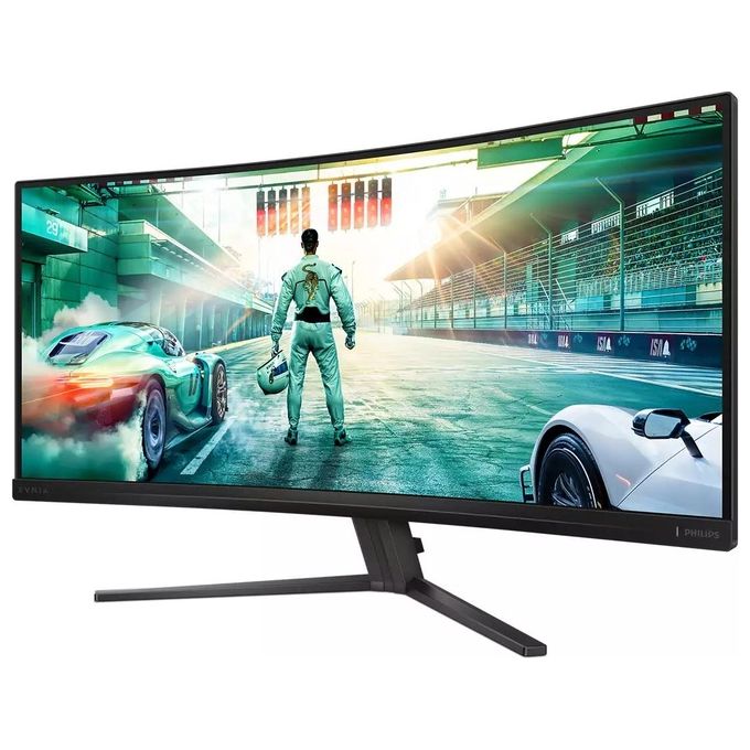 Philips 34M2C3500L Evnia Monitor Gaming Curvo 34'' WQHD 3440x1440 Fast VA 180Hz HDR10 FreeSync Premium colore Nero