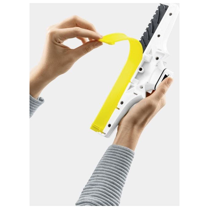 Kärcher WV 6 PLUS Aspiragocce Lavavetri Senza Fili Bocchetta 28 cm Autonomia 100 min Serbatoio 0,15 L colore Bianco