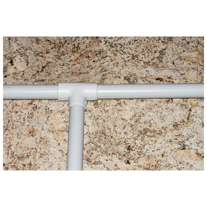 Link Giunto a T per Tubi di Condotta Diametro 32mm in Pvc