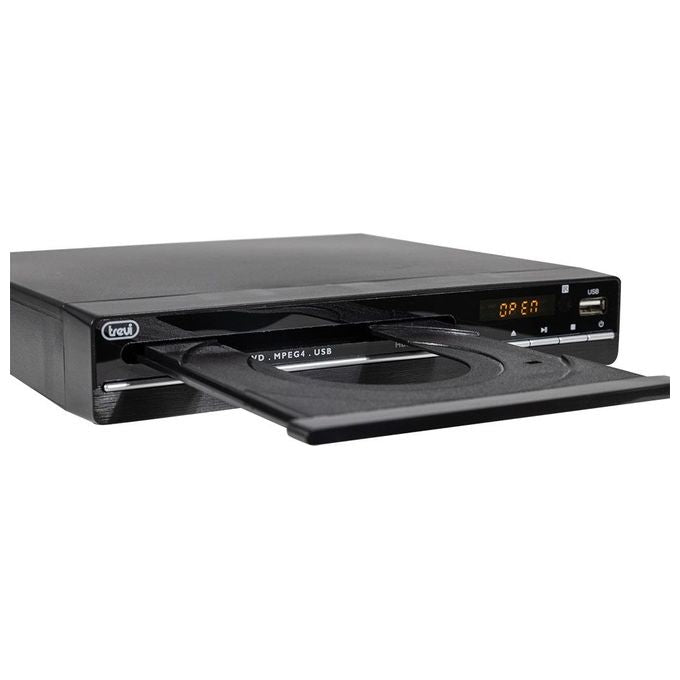 Trevi Lettore DVD Mini Full HD con Usb DVMI 3580 HD Nero