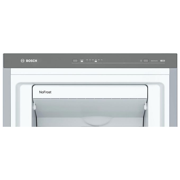 Bosch GSN36VLEP Serie 4 Congelatore Verticale 242 L 186 cm Classe E 39 dB No Frost colore Inox