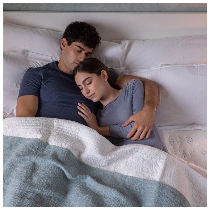 Imetec 16882 Scaldasonno Adapto Purity Matrimoniale 150W 6 Temperature Timer Antibatterico Cotone colore Bianco