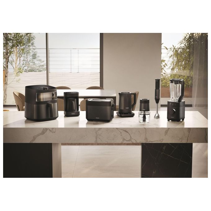 Haier HBL5B2011 I-Master Serie 5 Frullatore 1200 W 2 L 6 lame acciaio inox 3 programmi autopulizia Personal Jug colore Nero