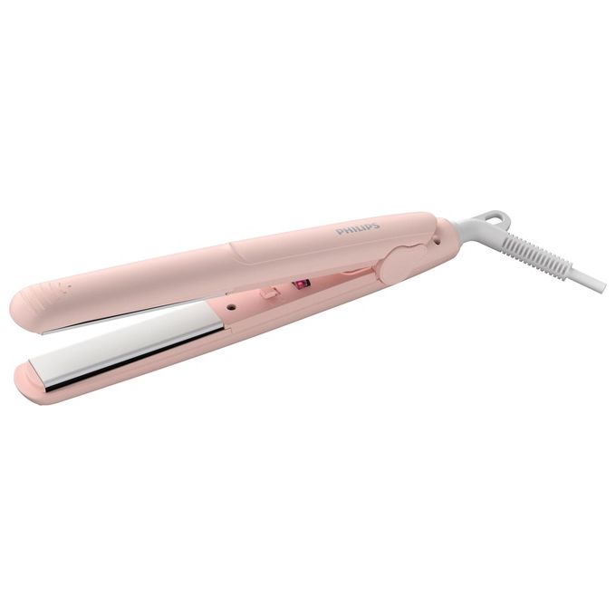 Philips BHP398-00 3000 Series Set per Styling dei Capelli 1600 W ThermoProtect ceramica 3 temperature piastra asciugacapelli colore Rosa