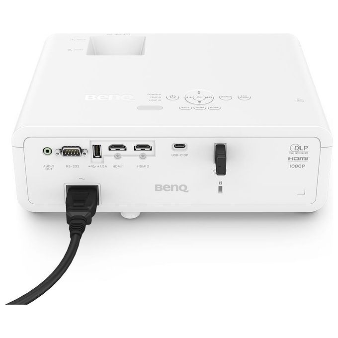 BenQ LH650 Videoproiettore Laser 4000 ANSI lumen Full HD 1080p DLP USB-C Wi-Fi Opzionale colore Bianco