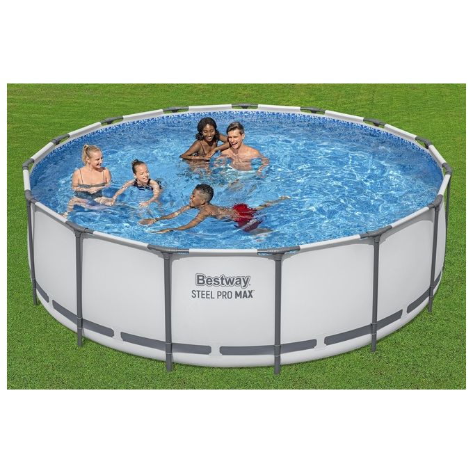 Bestway Piscina Tonde C-Telaio 457 H122 -56438