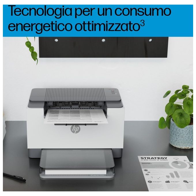 HP 8J9L0F#B19 Stampante LaserJet M209d Monocromatica Velocita' 29 ppm Stampa Fronte Retro Automatica Risoluzione 600 x 600 DPI colore Nero Bianco