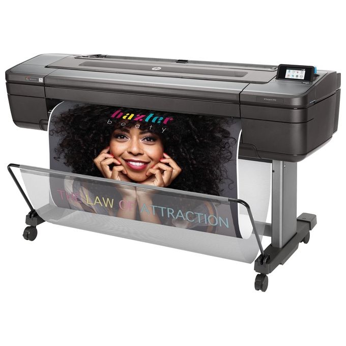 HP X9D24A#B1K DesignJet Z9+dr Stampante PostScript con V-Trimmer Tecnologia Getto d'Inchiostro Risoluzione 2400x1200 dpi Connettivita' Gigabit Ethernet e USB Touch-screen a colori integrato colore Nero Argento