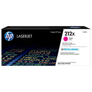 HP W2123X 212X Toner Originale Alta Capacita' LaserJet Enterprise M554 M555 M578 10000 Pagine colore Magenta