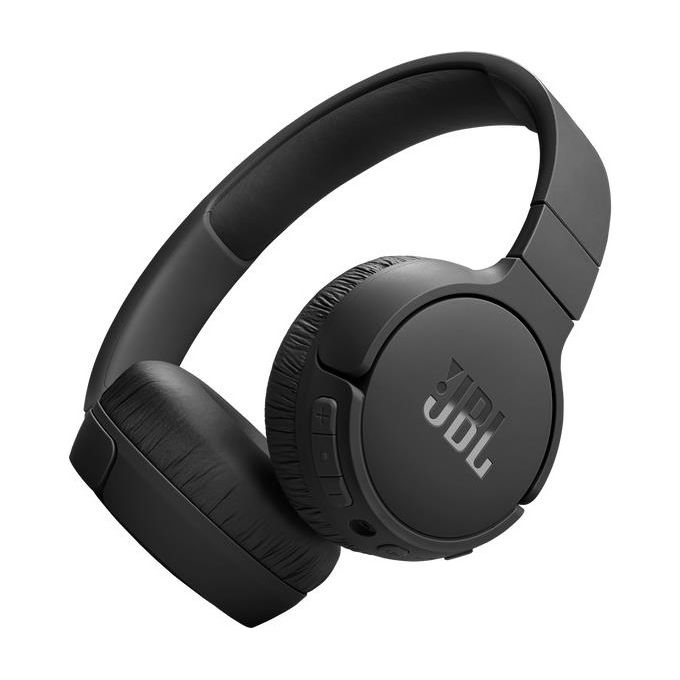 JBL JBLT670NCBLK Tune 670 NC Cuffie On Ear Wireless Bluetooth Cancellazione del Rumore 70 ore Multipoint colore Nero