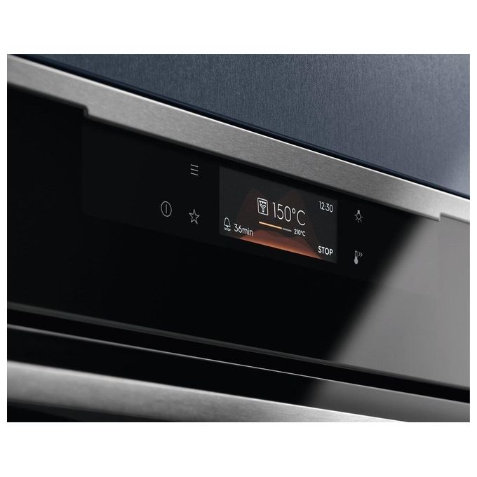 Electrolux KOCBH39X Serie 700 Forno da incasso Multifunzione Elettrico 72 L Classe A+ SteamCrisp Vapore AquaClean 154 programmi (60x60x59 cm) colore Inox