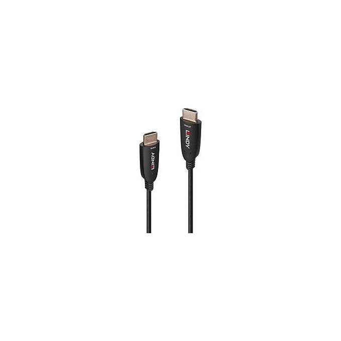 Lindy 38511 Cavo ibrido in fibra ottica HDMI 8K60 15 m 48 Gbps HDMI 2.1 8K@60Hz colore Nero