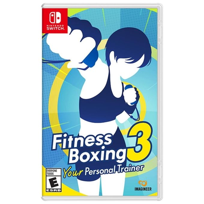 Nintendo 10013825 Fitness Boxing 3: Your Personal Trainer Videogioco per Nintendo Switch Multilingua Modalita' Multiplayer fino a 2 Giocatori colore Nero