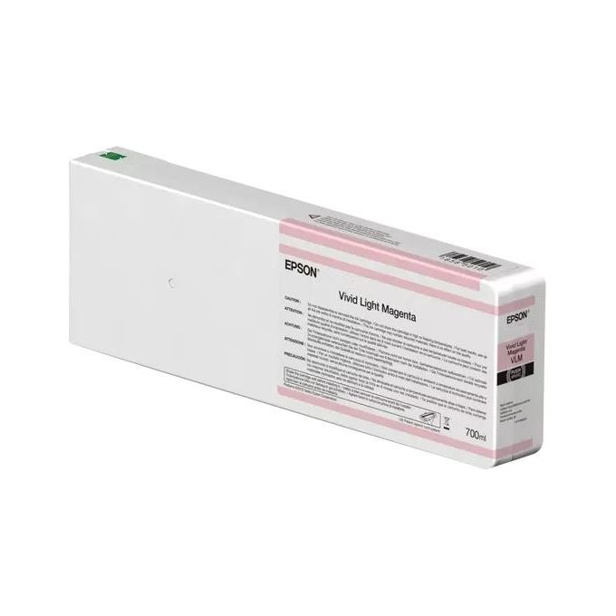 Epson C13T55K60N UltraChrome HDX-HD Cartuccia d'inchiostro Originale 700 ml colore Magenta chiaro vivido