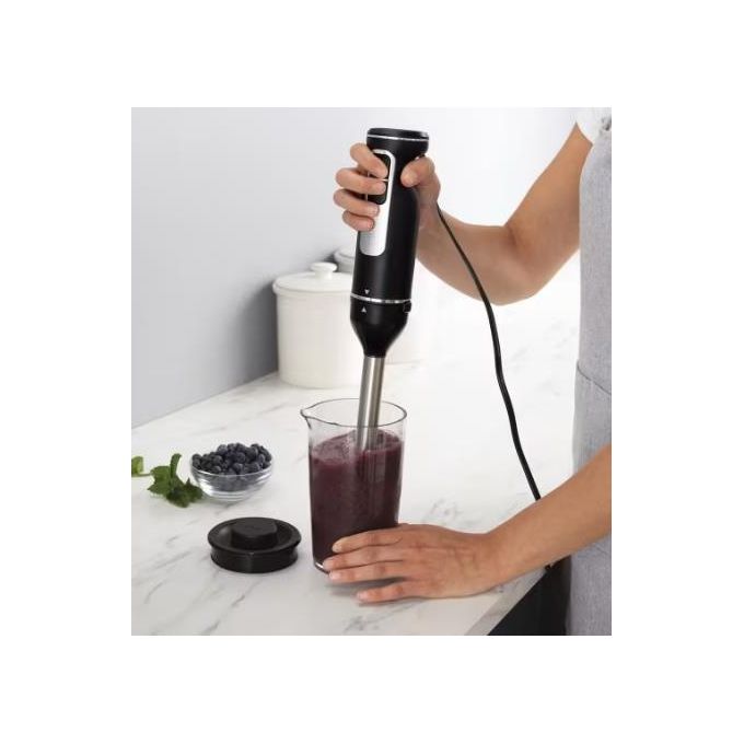 Ninja CI100EU Powerbase Frullatore ad Immersione 3 in 1 850 W 7 Velocita' Tritatutto 0,7 L colore Nero