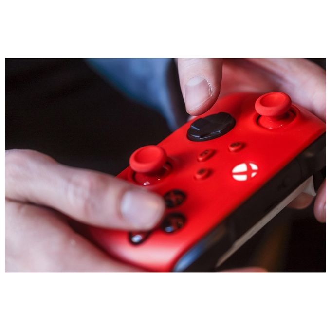 Xbox 1914 Pulse Red Controller Wireless Gamepad per Xbox Series X S Xbox One Windows 10 11 Android iOS colore Rosso