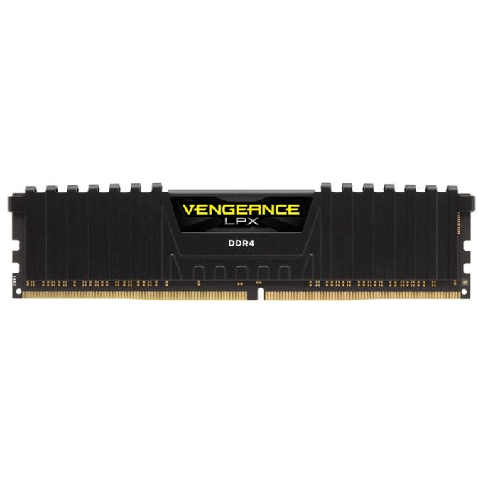 Corsair Vengeance LPX DDR4 PC4-25600, 3.200 MHz, C16, Nero KIT_ 16GB (2x 8GB)