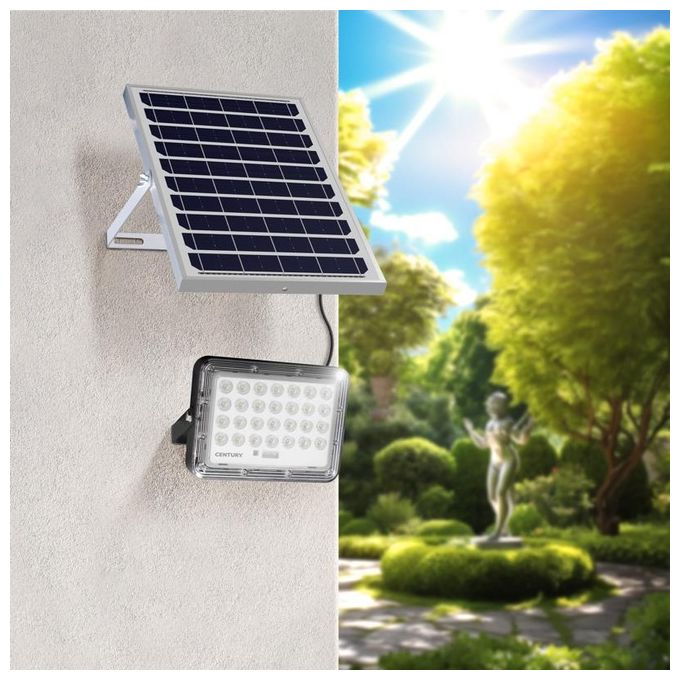 Century Proiettore Led Solare Prometeo 5W 700L