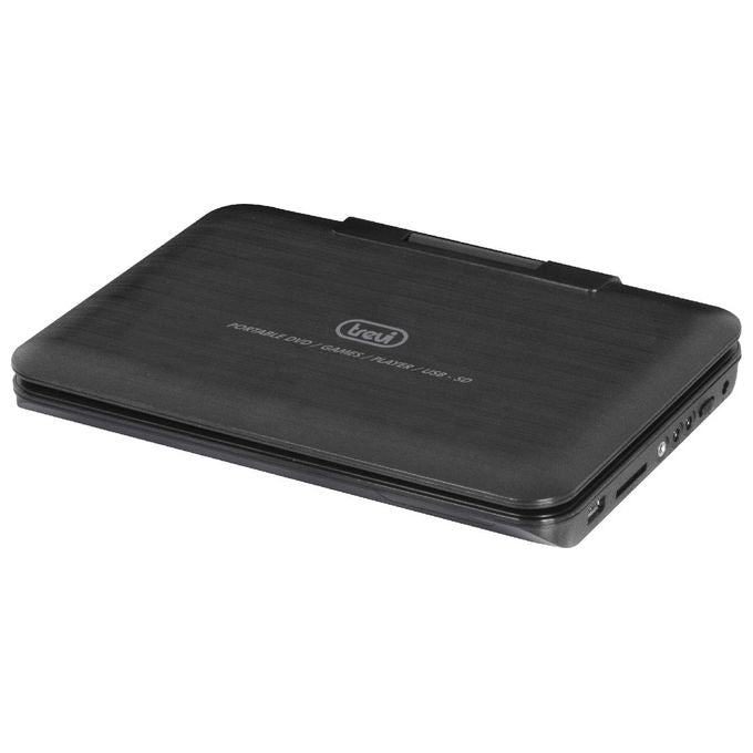 Trevi PDX 1409 S2 Lettore DVD Portatile Schermo LCD 9'' DVD CD MP3 USB SD colore Nero