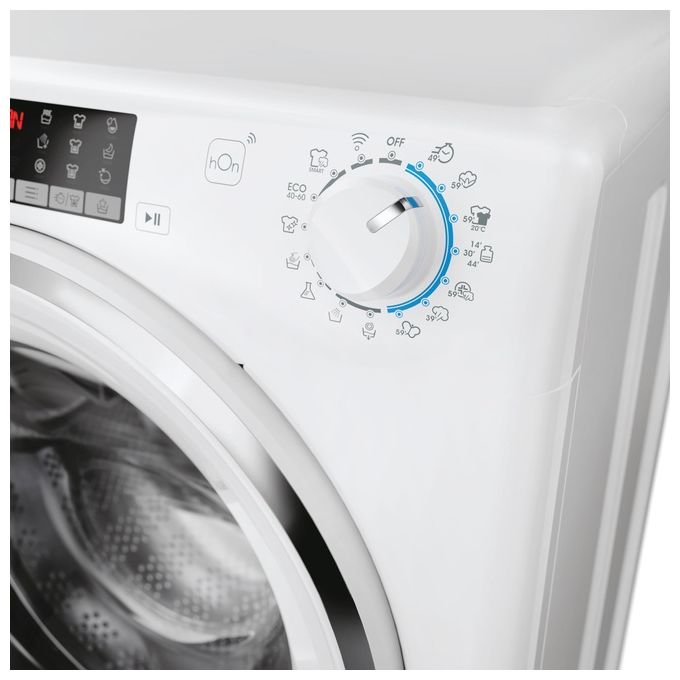 Candy CSO 6106TWMC-1-S - Lavatrice Caricamento Frontale 10 kg, 1600 rpm, Classe A, Wi-Fi + Bluetooth, 16 programmi, (85x60x53 cm), Bianco