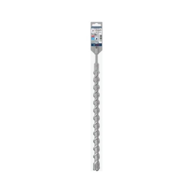 Bosch 2 608 836 650 Punta per Trapano Hammer Drill Bit SDS-plus 25 mm 4 Taglienti per Calcestruzzo Acciaio inox