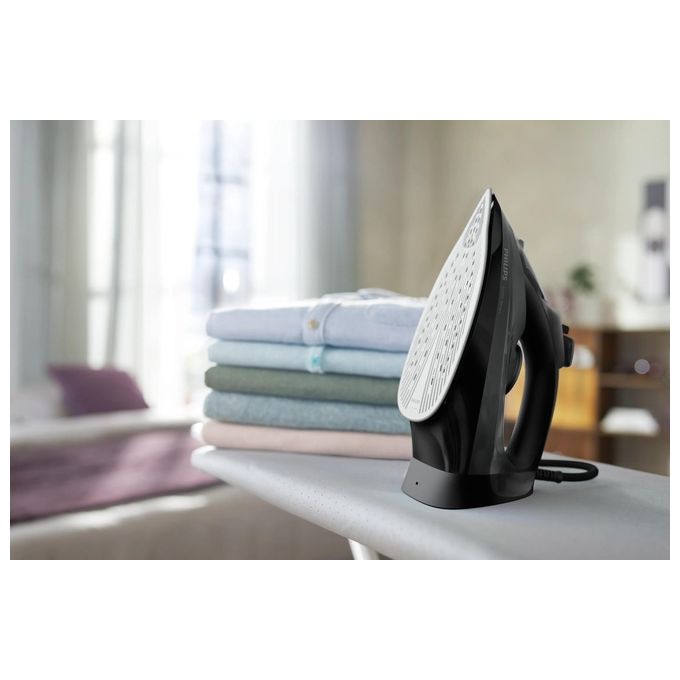 Philips DST5040-80 Serie 5000 Ferro da stiro a vapore 2600 W 45 g-min Piastra SteamGlide Plus colore Nero