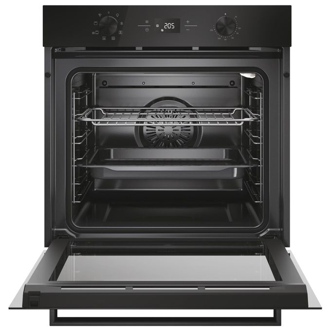 Candy 33703858 Bake 600 Forno da incasso elettrico ventilato 78 L Classe A+ 9 funzioni colore Nero (59.5x59.5x56.8 cm)