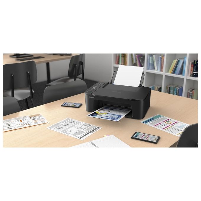 Canon TS3750I PIXMA Stampante Multifunzione Inkjet Stampa Copia Scansione WiFi 4800x1200 dpi Display LCD 1.5'' colore Nero