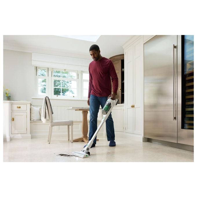 Black and Decker REVSV18D1HF-QW Reviva Scopa elettrica 2 in 1 senza sacchetto 0,5 L 18 V 2 Ah 40 min autonomia colore Verde Bianco