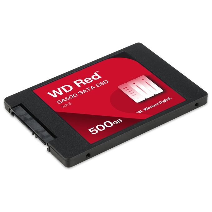 Western Digital Red SA500 Drives allo Stato Solido 2,5'' 500Gb Serial ATA III 3D NAND