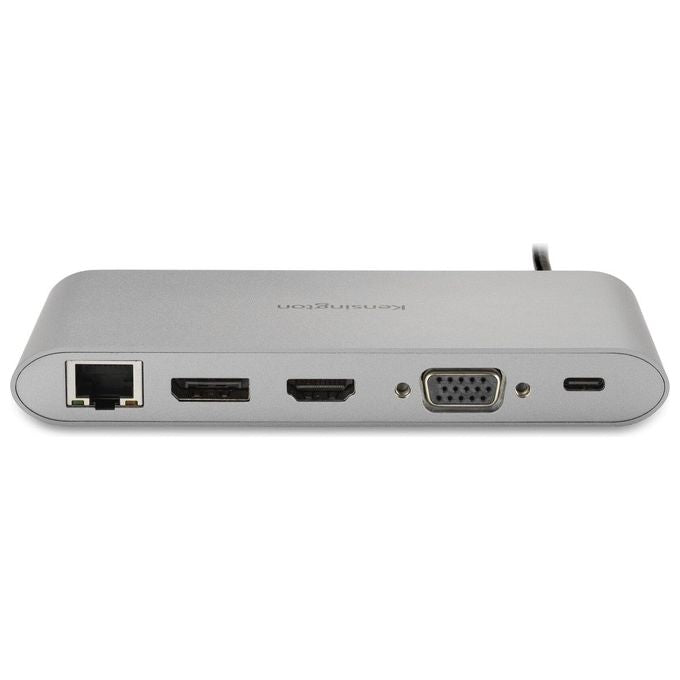 Kensington K33853WW UH1440P Docking Station Universale USB-C 10-in-1 Plug and Play 3 porte USB-A HDMI DisplayPort VGA Ethernet Gigabit Micro SD SD Audio 3.5 mm Alimentazione Pass-Through 85 W colore Nero