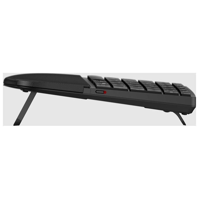 HP 8T6L8AA Tastiera Dual-Mode HP 680 Comfort Wireless Bluetooth Tasti Programmabili Poggiapolsi Imbottito colore Nero