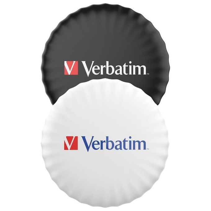 Verbatim My Finder Coin Localizzatore e Cercatore Gps Personale Nero-Bianco