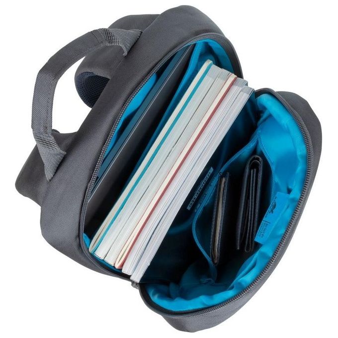 RivaCase 7523 GREY Alpendorf Zaino per laptop 13.3-14 pollici in materiale ecologico RPET colore Grigio