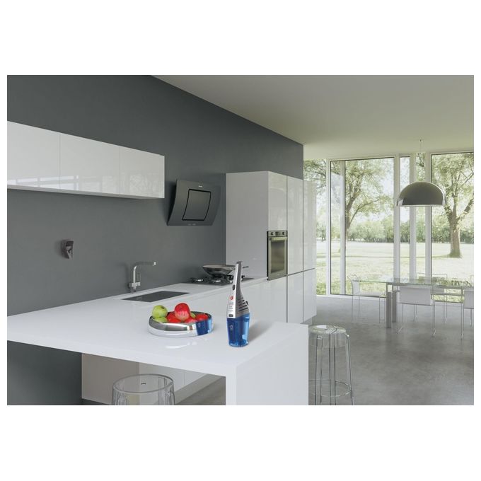 Hoover HJ72WDLB 011 Jive Lithium Aspirabriciole Senza Sacchetto Secco e Bagnato 0.3 L 10 min autonomia 82 dB colore Blu Trasparente