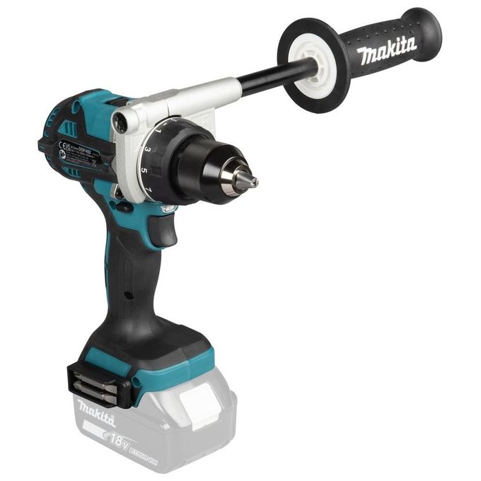 Makita DDF492Z Trapano Avvitatore 18V Motore Brushless 2100 Giri-min 141 Nm Impugnatura a Pistola Mandrino Autoserrante colore Blu Nero