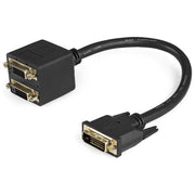 StarTech Cavo splitter video digitiale DVI-D a 2 DVI-D da 30 cm - M-F