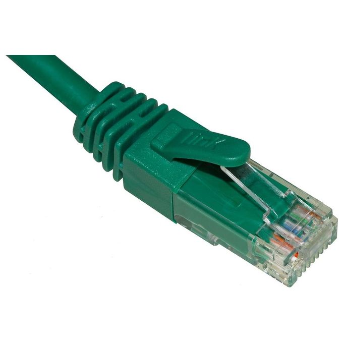 Link Cavo di Rete Categoria 6a Non Schermato Utp Awg24 Verde Halogenfree 75mt