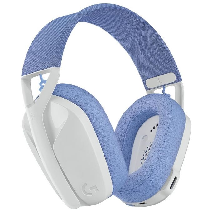 Logitech G G435 G SERIES Auricolare Wireless con Bluetooth e LIGHTSPEED Frequenza 20 - 20000 Hz Durata Batteria 18 h colore Off White and Lilac