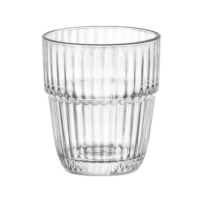 Bormioli Rocco 10000013321 Barshine Set 6 Bicchieri Juice in Vetro Temperato Impilabili 21 cl
